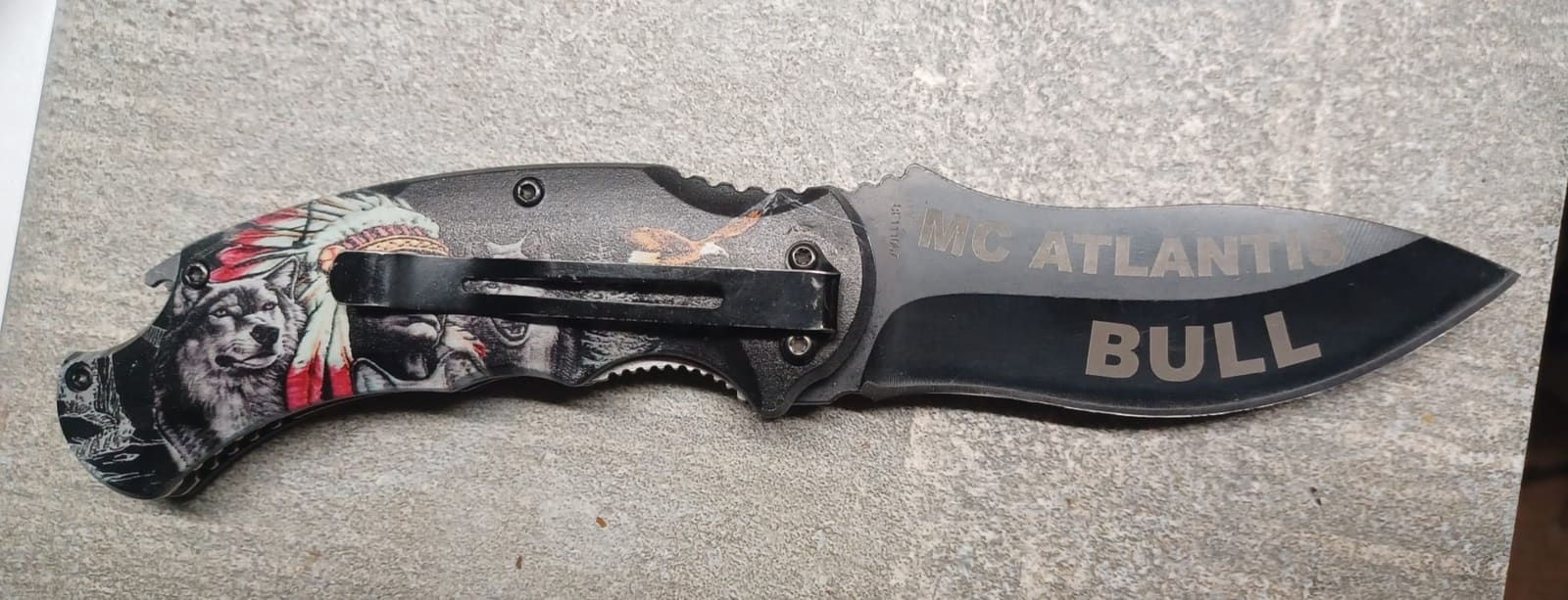 Personalisiertes Taschenmesser mit Gravur